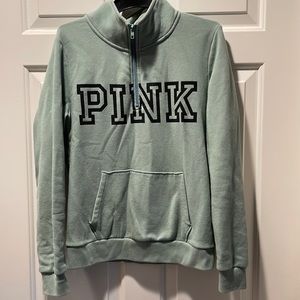 PINK by Victoria Secret 3/4 zip sweatshirt